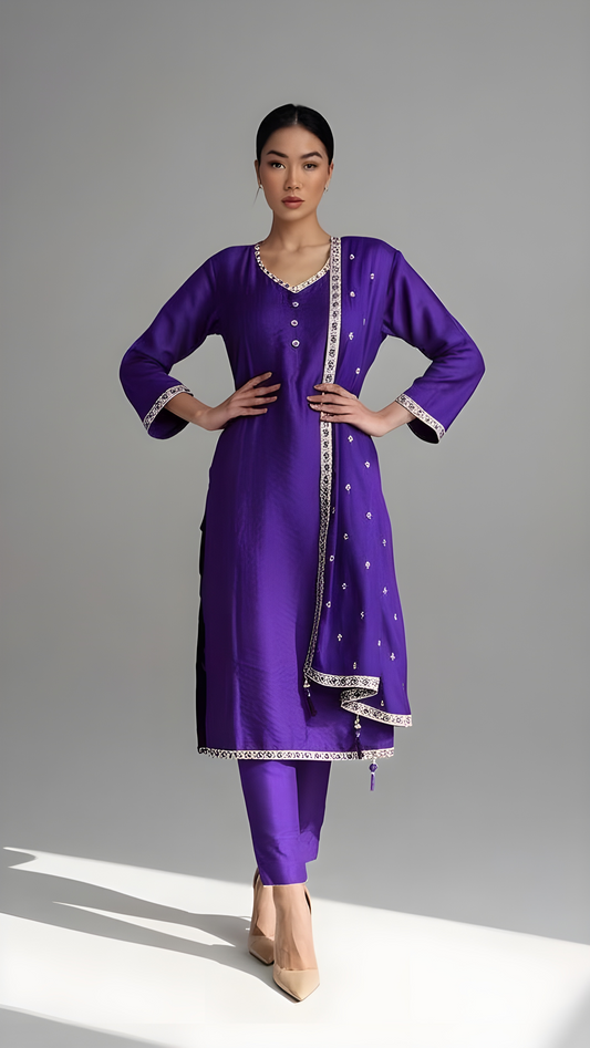 Sia Anarkali suit
